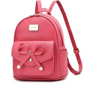 Cute Mini Leather Backpack